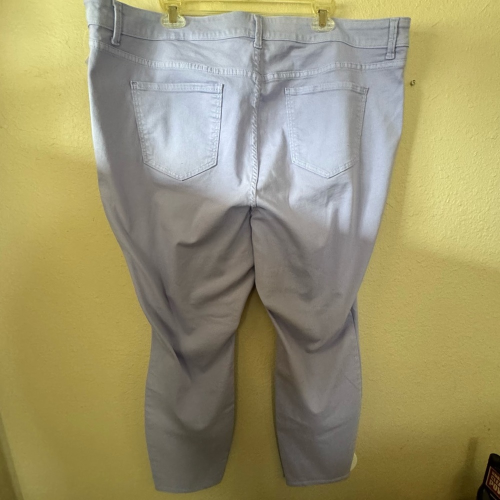 NWT - Old Navy Rockstar high rise lavender pants/jeans womens plus size 26
